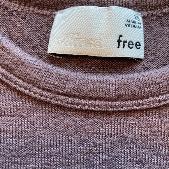 WILFRED FREE Aritzia Women Esther Tee T-Shirt Jersey Knit Dress XS - Picture 3 of 6